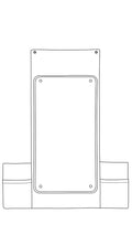 Schéma du Le Matelas à Langer Nomade, patron de couture pdf à télécharger, pratique pour changer bébé en déplacement.