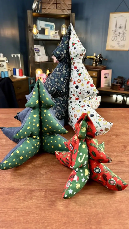 Le patrons PDF du mini sapin en 3 tailles