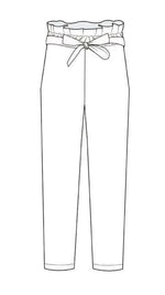 Illustration du Pantalon Gaperon en 13 tailles, patron de couture pdf à télécharger pour bébés et enfants.