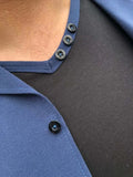 Le T-shirt Raoul du 38 au 54 avec col V et boutons, patron pdf à télécharger pour hommes.