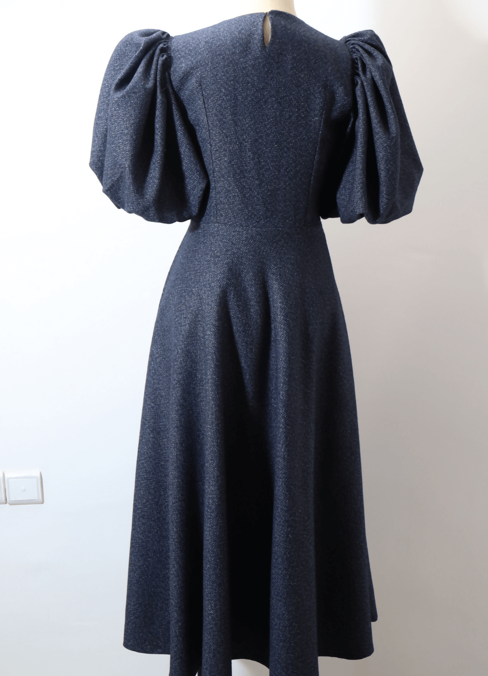 OLGA robe-taille de 30 à 58 EU élégante avec manches bouffantes, patron de couture pdf à télécharger