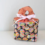 Panier 3 en 1 : sac, panière, pochette cadeau – Friandise, avec design coloré, idéal pour Pâques, patron de couture pdf à télécharger