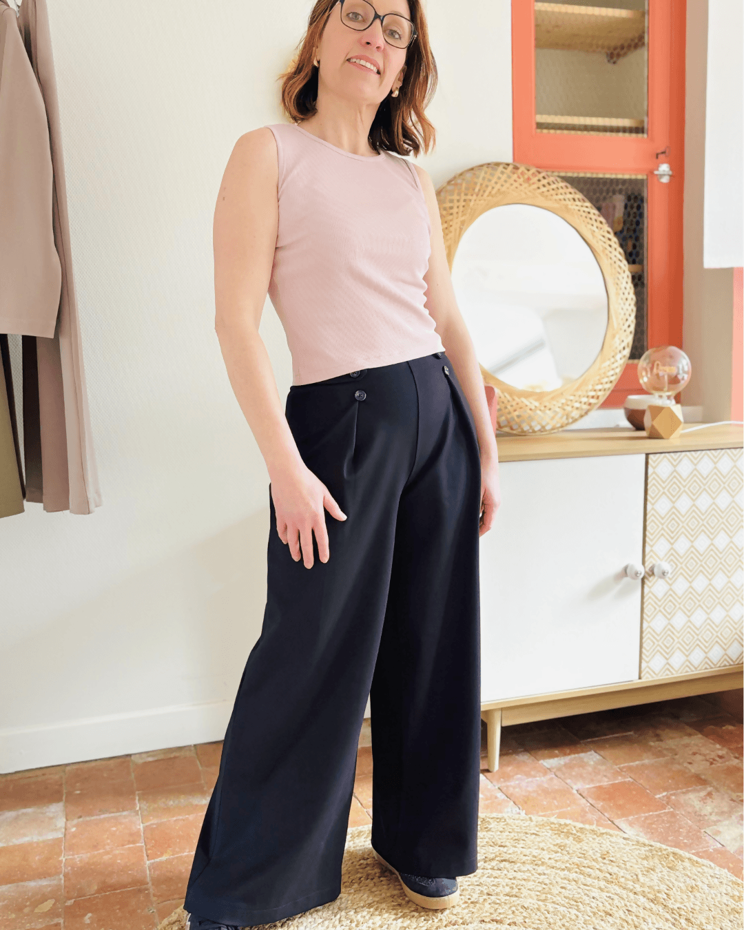 Pantalon Pym’s - Patron PDF Femme du 32 au 52, modèle ample et confortable, patron de couture pdf à télécharger.