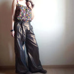 Pantalon/Short "Zya"- patron PDF du 32 au 60, modèle de pantalon palazzo avec plis et poches italiennes. Patron de couture pdf à télécharger.