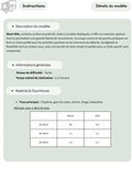 Patron PDF Short MIA du 30 au 58, short femme taille élastiquée coupe courte poches pratiques