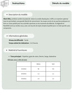 Patron PDF Short MIA du 30 au 58, short femme taille élastiquée coupe courte poches pratiques