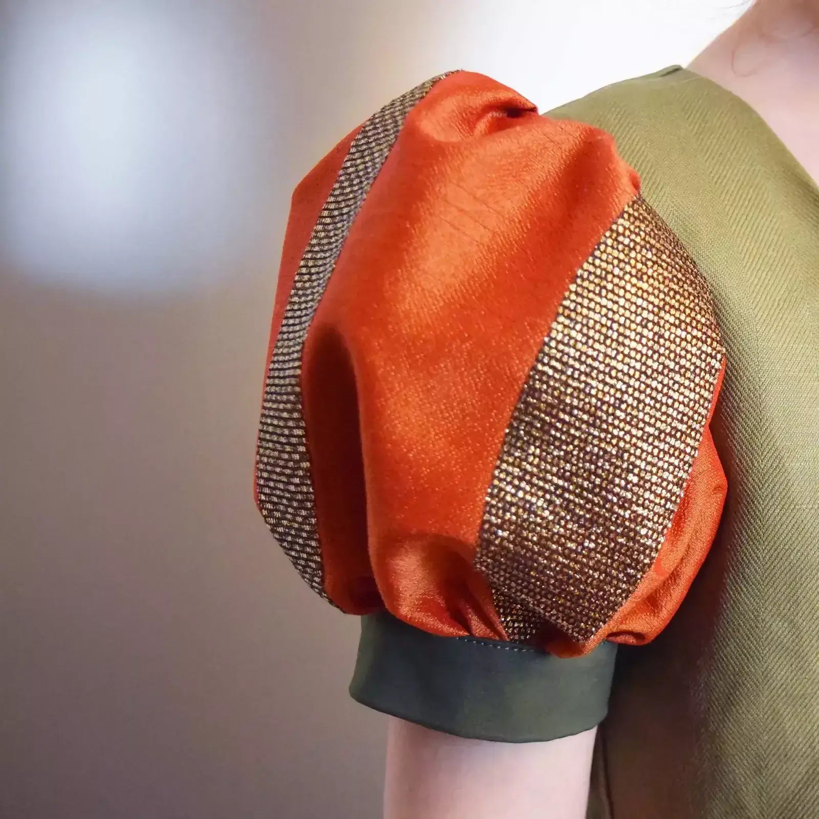 Manche ballon de la Robe Princesse Margaux Enfants avec patron de couture pdf à télécharger