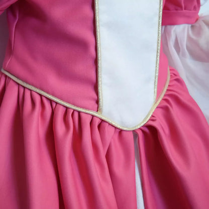 Détail du corsage ajusté de la Robe Princesse Margaux Enfants, patron de couture pdf à télécharger.