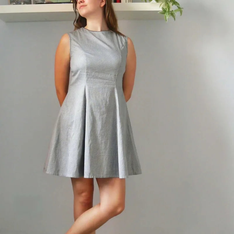 Robe Rochelle du 32 au 56, patron de couture pdf à télécharger