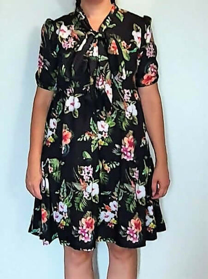 patron de couture PDF à télécharger de la robe babydoll Sothis