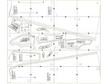 Patron de couture PDF à télécharger pour Robe - XS-L - DARK LAGUNA, illustration de motifs et guide de couture, tailles XS à L.