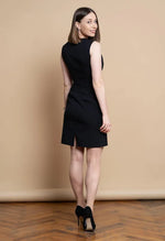 Robe - XS-XL - EASY BUSY, vue de dos, patron de couture PDF à télécharger, pour niveaux intermédiaire à expert, disponible en XS à XL.