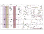 Patron de couture PDF à télécharger pour Robe XS-XL - SOULMATE, niveaux intermédiaire, formats A4, A0, US Letter, sans marge incluse.