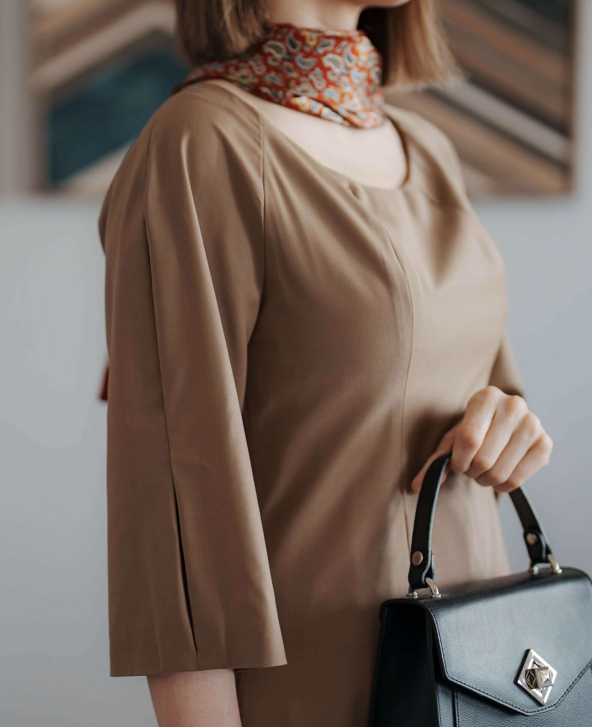 Robe - XS/XL - SOFIA patron de couture pdf à télécharger, robe femme élégante pour couturières intermédiaires, tailles XS-XL, format A4/A0/US Letter.