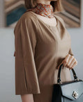 Robe - XS/XL - SOFIA patron de couture pdf à télécharger, robe femme élégante pour couturières intermédiaires, tailles XS-XL, format A4/A0/US Letter.