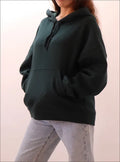 SWEAT À CAPUCHE VERNA- -taille de 30 à 58 EU, patron de couture pdf à télécharger, hoodie confortable pour femmes, tissu molletonné.
