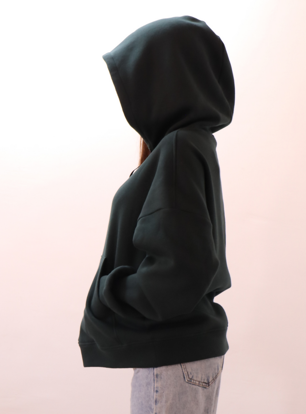 SWEAT À CAPUCHE VERNA- -taille de 30 à 58 EU, patron de couture pdf à télécharger, hoodie pour femmes unisexe en molleton vert.