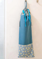 Sac à baguettes de pain Miss Cactus - Patron couture PDF. Pratique, zéro déchet et fermeture par rubans. Patron de couture pdf à télécharger.