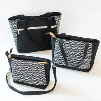 Sac cabas et sac à main, 4 tailles – Cumin avec patron de couture pdf à télécharger