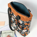 Sac cabas zippé, 3 formats – Fraise avec motif floral, patron de couture pdf à télécharger