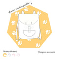 Sac à dos Pompon - Patron de couture PDF à télécharger avec options personnalisables pour enfants et adultes.
