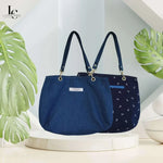 Sac réversible "Valérie" avec designs, patron de couture PDF à télécharger disponible, idéal pour mode et fonctionnalité.