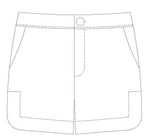 Patron de couture PDF à télécharger pour Short Homme - XXS/XL - BERNARD, design de short avec poches, niveau intermédiaire.