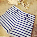 Short Titouan - femme et enfant, patron de couture pdf à télécharger avec poches et boutons, idéal pour un look mère fille.