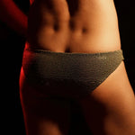 Sous vêtement homme - XS/L - SHINE LIKE A DIAMOND en tissu brillant. Patron de couture PDF à télécharger. Niveau intermédiaire.