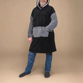 Sweat Doudou Casimir Pack Famille avec capuche et poche kangourou, idéal pour l'hiver. Patron de couture PDF à télécharger