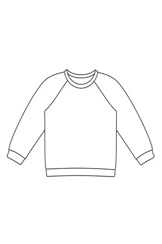 Illustration du Sweat Livarot - Pack Famille (du 6 mois au 14 ans & du 34 au 54), patron de couture PDF à télécharger