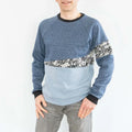 Sweat mixte, XS au 3XL, 2 statures - Kiwi avec motif original, manches raglan et options poche kangourou, patron de couture pdf à télécharger