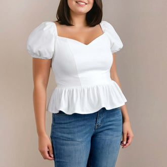 Top Yasmine Femme - Patron couture du 32 au 56, chic et adaptable, idéal pour toutes occasions avec options couture variées.