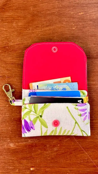 Patron PDF le Portefeuille Triple avec des cartes bancaires, projet de couture pratique, patron de couture pdf à télécharger