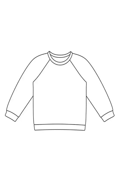 Schéma du sweat Livarot pour Femme et Homme, par le Papa de Jojo