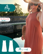 Patron PDF Robe femme Aliz du 32 au 52