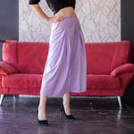 Femme portant Pantalon - XXS-/XL - VINTAGE CADILAC, patron de couture PDF à télécharger, coupe élégante, niveau intermédiaire.