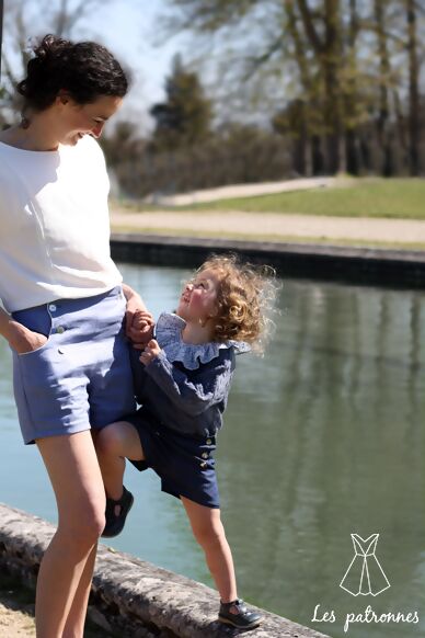 Short Titouan - femme et enfant