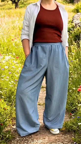Pantalon Rigotte - Patron PDF Femme du 34 au 54