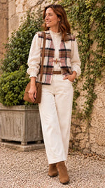 Patron PDF Gilet de Berger adulte - XS au 3XL — patron de couture PDF à coudre soi-même