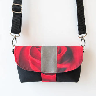 Petite pochette Safran, anse amovible — patron de couture PDF à coudre soi-même