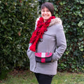 Petite pochette Safran, anse amovible — patron de couture PDF à coudre soi-même