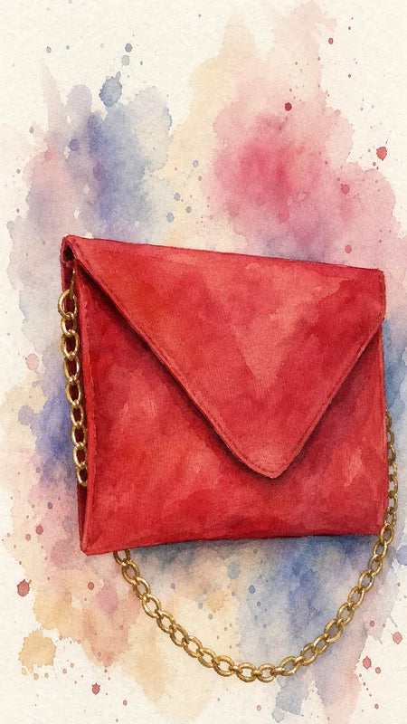 Pochette 3 coutures enveloppe en sergé ou denim à coudre soi-même, le sac le plus simple au monde — patron de couture PDF gratuit à télécharger