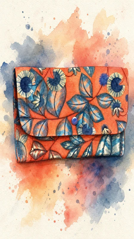 Pochouette classique pochette à main en coton à coudre soi-même — patron de couture PDF gratuit à télécharger