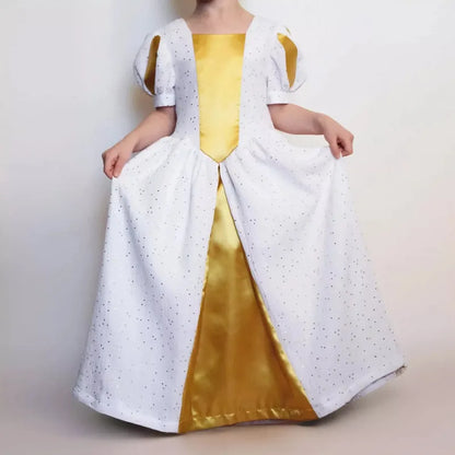 Patron PDF Robe de Princesse Margaux Femme et Enfant