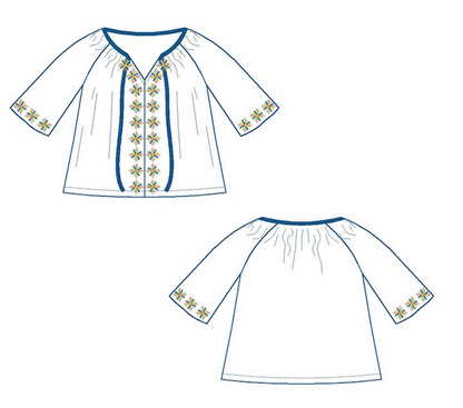 Blouse - XS-XXXL - JENNIFER