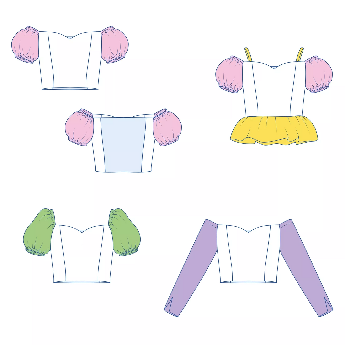 Pack Yasmine Enfants - Top + pantalon