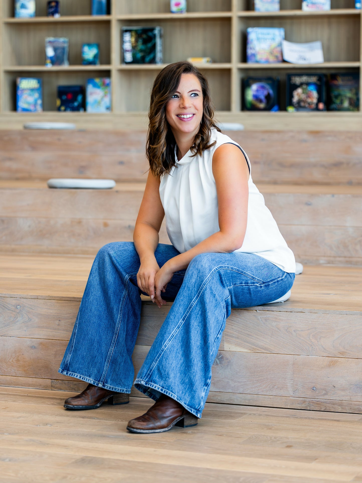 CERISE - la blouse/robe à plis