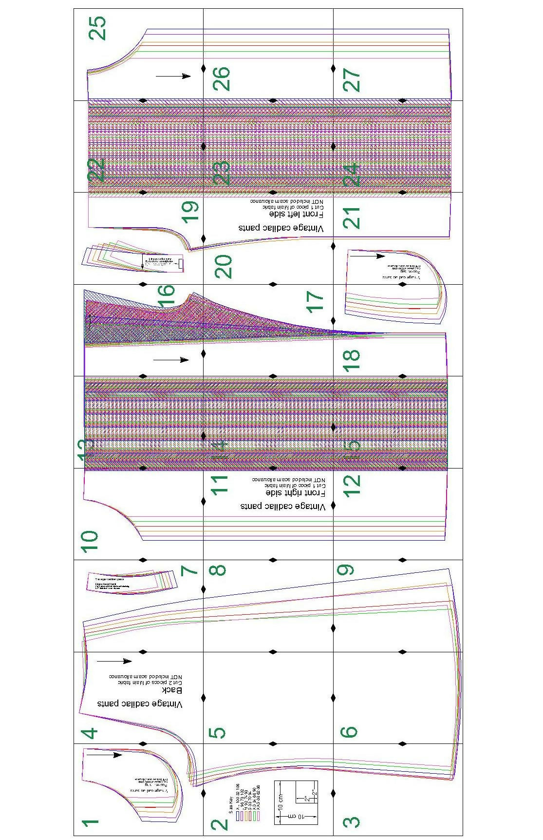 Pantalon - XXS-XL - VINTAGE CADILAC