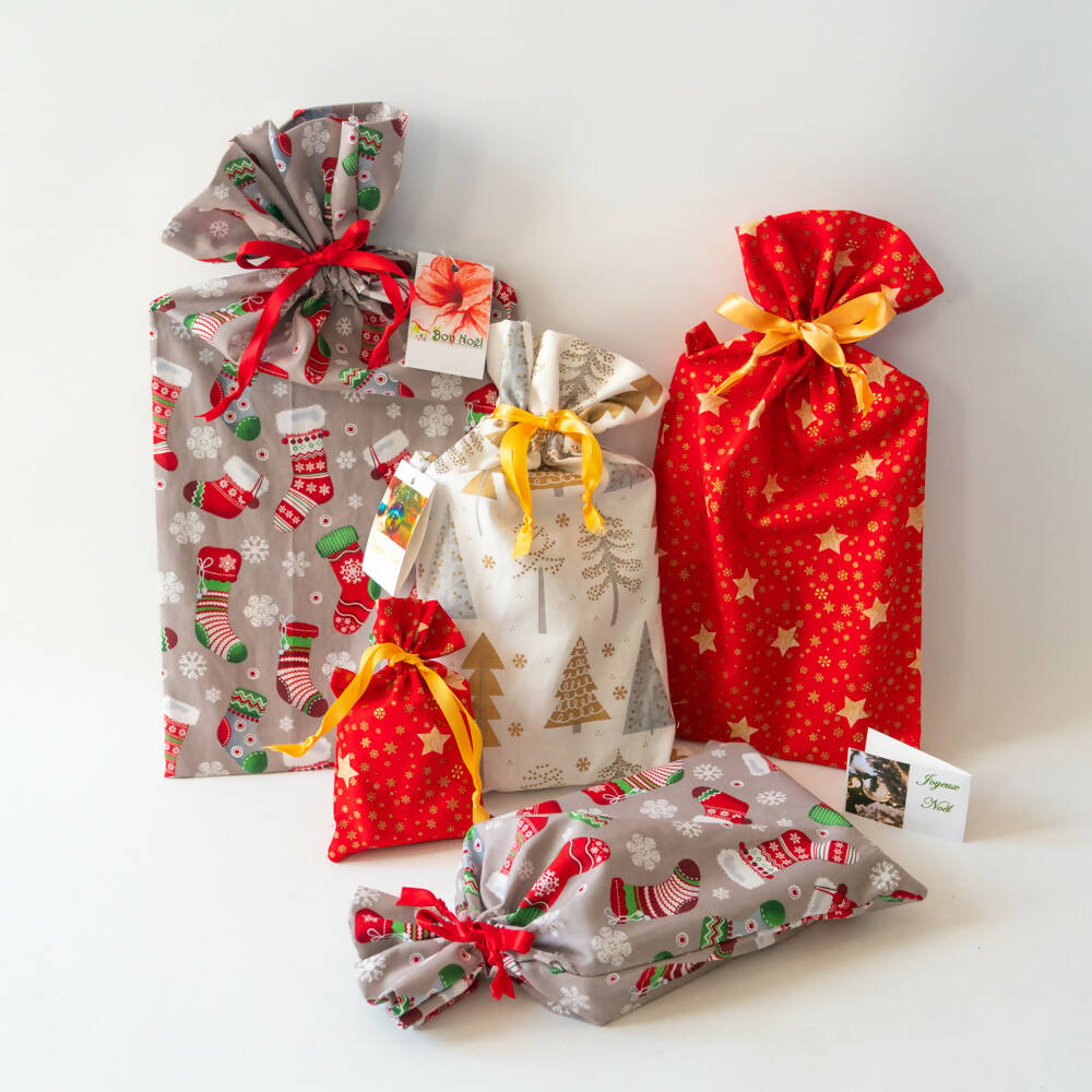 Pochette cadeaux zéro déchet, 6 formats – Oooh!